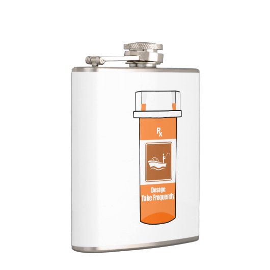 Flasques La pêche est ma drogue (Droite)