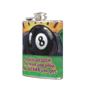 Flasques La piscine est la chance (Gauche)