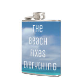 Flasques La plage arrange tout (Gauche)