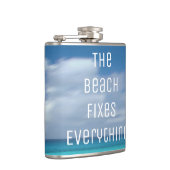 Flasques La plage arrange tout (Droite)