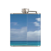 Flasques La plage arrange tout (Dos)