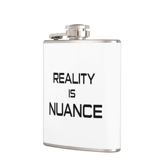 Flasques La Réalité Est La Nuance (Gauche)