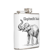 Flasques La règle des éléphants (Droite)