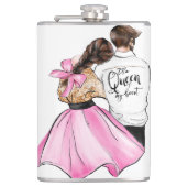 Flasques La Reine de mon coeur couple de la Saint-Valentin  (Devant)