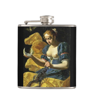 FLASQUES LA RENAISSANCE ANTIQUE TAROTS 18/LUNE