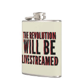 Flasques La révolution sera livestreamed (Gauche)