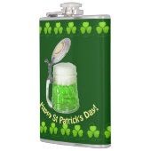 Flasques La Saint Patrick de la bière verte (Gauche)