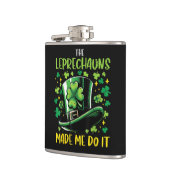 Flasques La Saint-Patrick les lutins m'ont fait faire ça (Gauche)