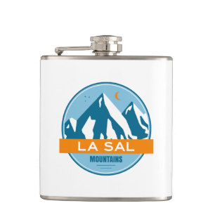 Flasques La Sal Mountains Utah