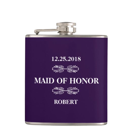 Flasques La servante du Mariage d'honneur (Devant)