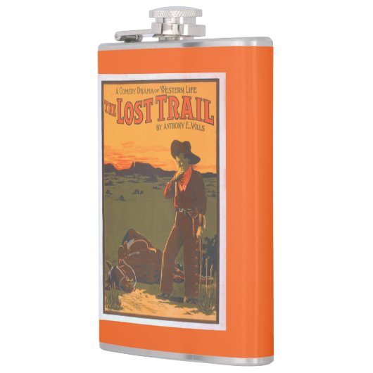 Flasques La traînée perdue - la vie occidentale de drame de (Gauche)