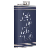 Flasques La vie au bord du lac, enterrement de vie de jeune (Droite)