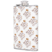 Flasques La vie est meilleure avec un chien citation drôle  (Gauche)