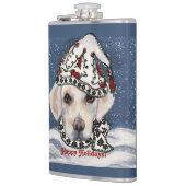 FLASQUES LABRADOR RETRIEVER BLANC (Gauche)