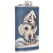 FLASQUES LABRADOR RETRIEVER BLANC (Droite)