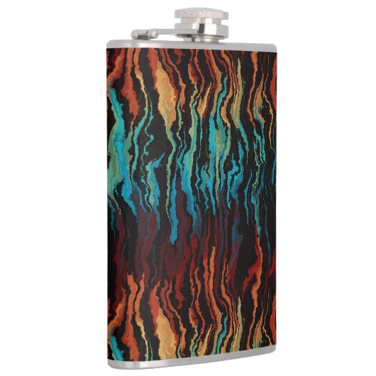 Flasques L'abstrait incendie (Droite)