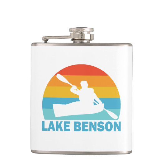 Flasques Lac Benson Caroline du Nord Kayak (Devant)