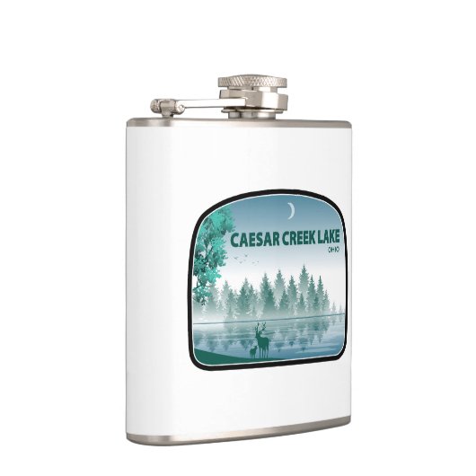 Flasques Lac Caesar Creek Ohio Deer (Droite)