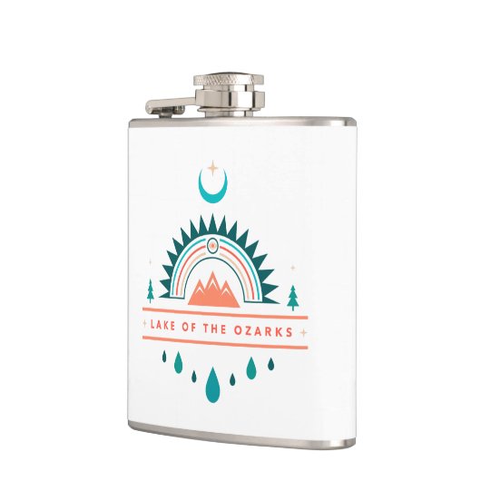 Flasques lac des ozarks boho (Gauche)