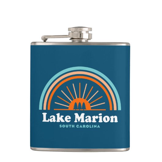 Flasques Lac Marion Caroline du Sud Arc en ciel (Devant)