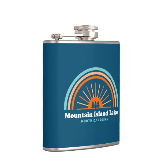 Flasques Lac Mountain Island Caroline du Nord Arc en ciel (Droite)