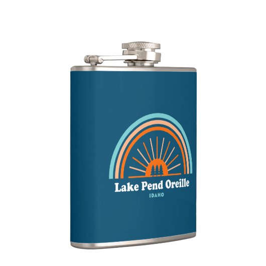 Flasques Lac Pend Oreille Idaho Arc-en-ciel (Droite)