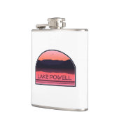 Flasques Lac Powell Arizona Utah Red Sunrise (Gauche)