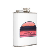 Flasques Lac Wylie Caroline du Nord Sunrise rouge (Droite)