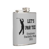 Flasques Laissez-nous Par Tee Bachelor Party Cadeau sur mes (Droite)
