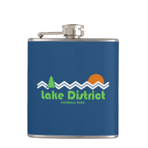 Flasques Lake District National Park Retro