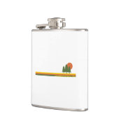 Flasques Lake District Parc national Pine Trees Sun (Gauche)