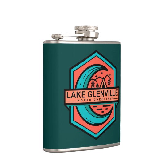 Flasques LAKE GLENVILLE lune hexa (Droite)