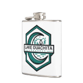 Flasques LAKE OUACHITA arkansas lune hexa (Gauche)