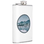 Flasques Lake Placid New York Réflexion (Droite)