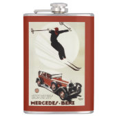 Flasques L'Allemagne - sauter de skieur (Devant)