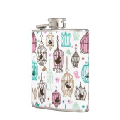 Flasques l'amour de cage à oiseaux badine le motif (Gauche)