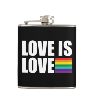 Flasques L'amour est l'amour