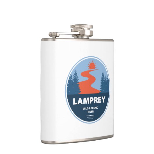 Flasques Lamproy Wild Et Pittoresque River New Hampshire (Droite)