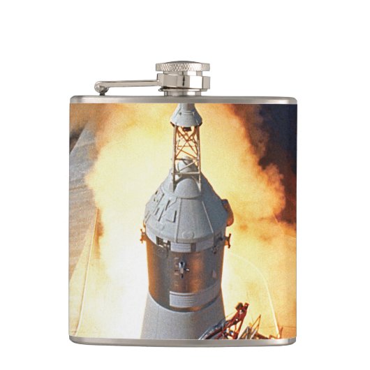 Flasques Lancement de la fusée pour l'alunissage d'Apollo 1 (Devant)