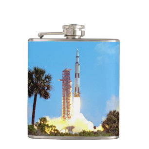 Flasques Lancement de la fusée Saturn V de la NASA Apollo 1