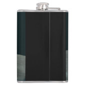 Flasques Lander lunaire Apollo et lever de terre sur la lun (Dos)