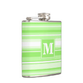 Flasques Landes vertes de chaux monogrammes (Droite)