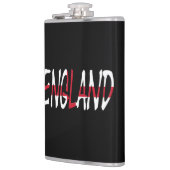 Flasques L'Angleterre sur le drapeau anglais (Gauche)