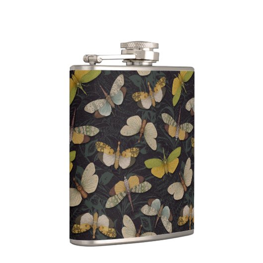 Flasques Lanternflies - Pyrops Candelaria & Planthoppers (Droite)