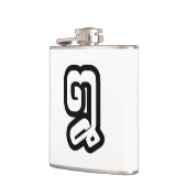 Flasques Lao / Laos Numéro Huit / 8 / ໘ (Mauvais/Peuple) La (Gauche)