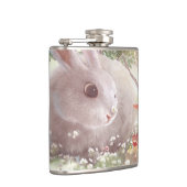 Flasques Lapin avec Fleurs (Droite)