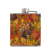 Flasques Lapin d'automne en rouge (Dos)