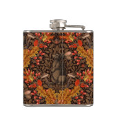 Flasques Lapin d'automne sur brun (Dos)