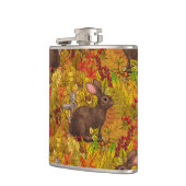 Flasques Lapin d'automne sur ocre (Gauche)