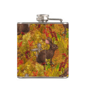 Flasques Lapin d'automne sur ocre (Dos)